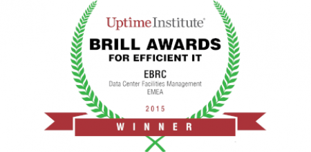 Data Center Facilities Management EMEA, Uptime Institute BRILL Awards, 2015